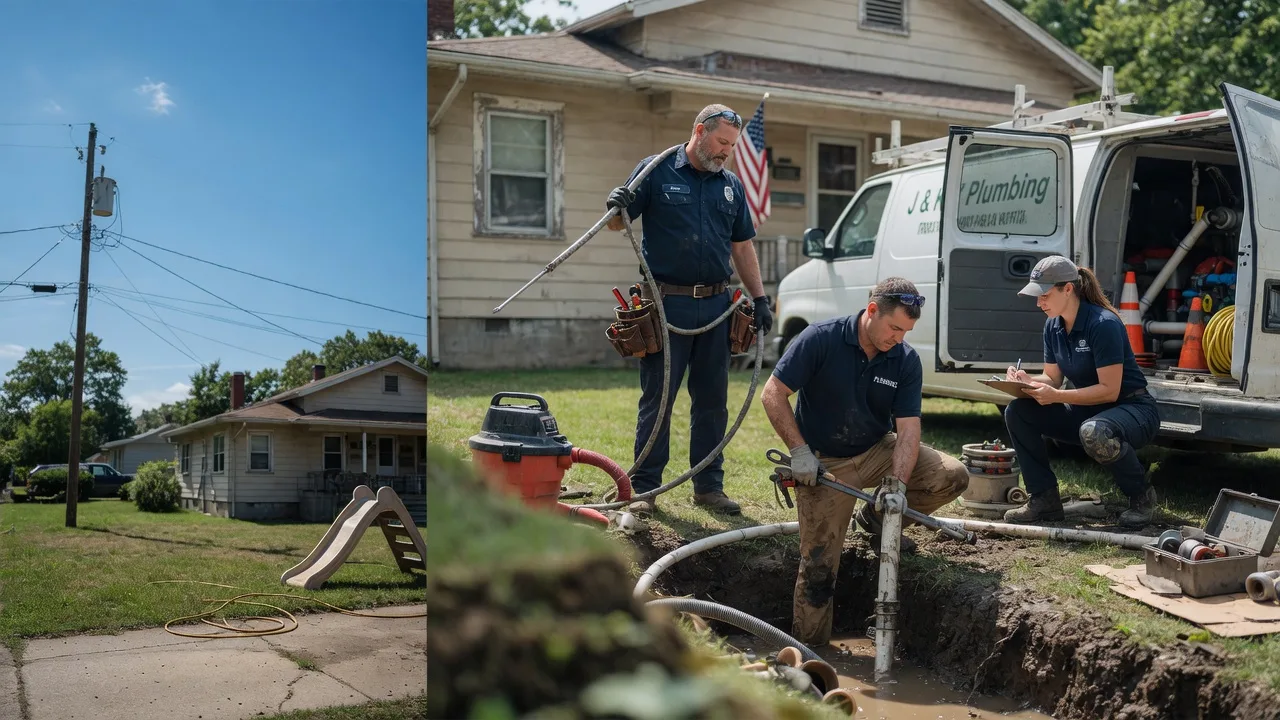 Drain Cleaning in Vallonia, IN near me